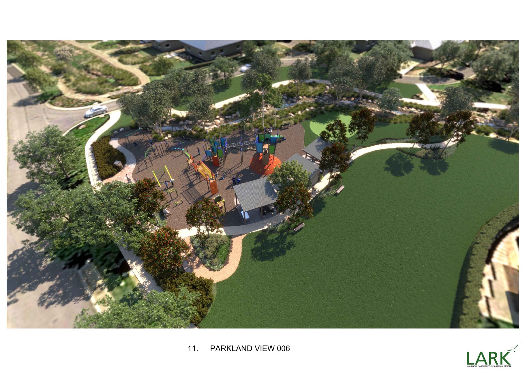 Niblick Park parkland view 006 visualisation.